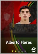 بطاقة Alberto Flores · GK