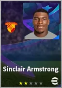 Carte de Sinclair Armstrong · CF