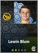 بطاقة Lewin Blum · RB