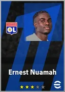 Carte de Ernest Nuamah · RWF