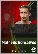 Matheus Gonçalves RWF card
