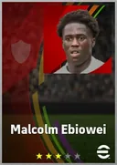 Malcolm Ebiowei RWF card