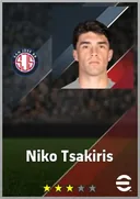 Carte de Niko Tsakiris · CMF