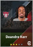 Carte de Deandre Kerr · CF