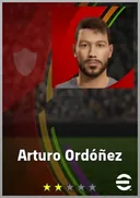 بطاقة Arturo Ordóñez · CB
