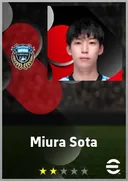بطاقة Miura Sota · LB