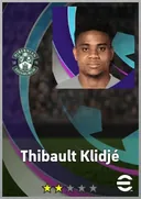 بطاقة Thibault Klidjé · CF