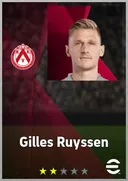 بطاقة Gilles Ruyssen · CB