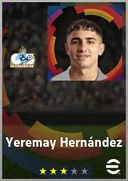 بطاقة Yeremay Hernández · LWF