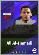 Carte de Ali Al-Hamadi · CF
