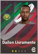 بطاقة Dailon Livramento · CF