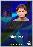 Carte de Nico Paz · AMF