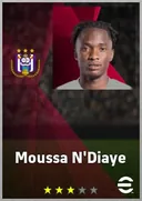 Moussa N'Diaye LB card