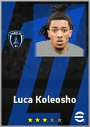 بطاقة Luca Koleosho · LWF
