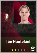 بطاقة Ibe Hautekiet · CB