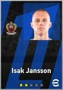 Carte de Isak Jansson · LWF