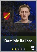 بطاقة Dominic Ballard · CF