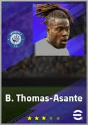 Carte de B. Thomas-Asante · CF