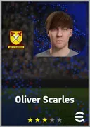 Oliver Scarles LB card