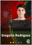 بطاقة Gregorio Rodríguez · CF