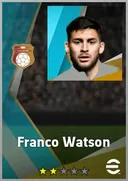 Carte de Franco Watson · AMF