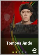 بطاقة Tomoya Ando · CB