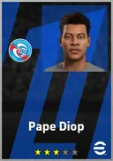 بطاقة Pape Diop · CMF
