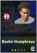 Carte de Bashir Humphreys · LB