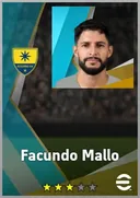 بطاقة Facundo Mallo · CB