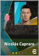 بطاقة Nicolás Capraro · CB
