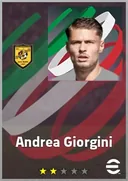 بطاقة Andrea Giorgini · CB