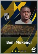Carte de Beni Mukendi · CMF
