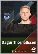 بطاقة Dagur Thórhallsson · RB