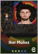 بطاقة Iker Muñoz · DMF