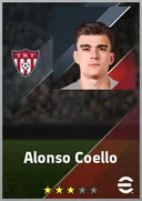 بطاقة Alonso Coello · DMF