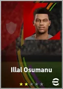 بطاقة Illal Osumanu · CB