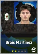 بطاقة Brais Martínez · LB