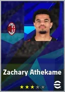بطاقة Zachary Athekame · RB