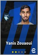 بطاقة Yanis Zouaoui · LB