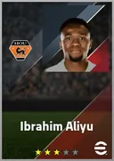 Carte de Ibrahim Aliyu · CF