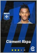 بطاقة Clément Akpa · CB