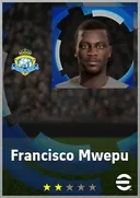Carte de Francisco Mwepu · CF