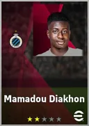بطاقة Mamadou Diakhon · LWF