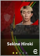 Carte de Sekine Hiroki · RB