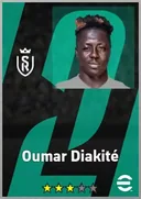 بطاقة Oumar Diakité · CF