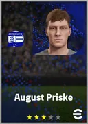 بطاقة August Priske · CF