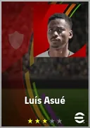 بطاقة Luís Asué · CF