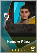 Kendry Páez AMF card