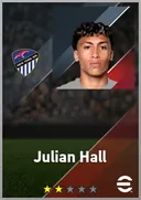 بطاقة Julian Hall · CF