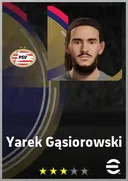 بطاقة Yarek Gąsiorowski · CB